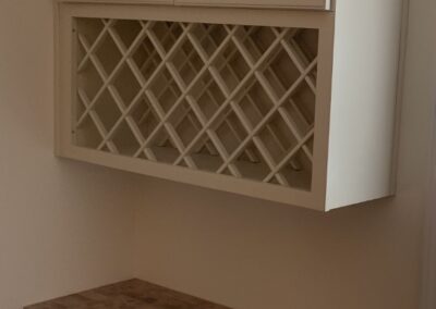 Kitchen Cabinets Raleigh Savannah Greystone Butcher Block Wine Rack